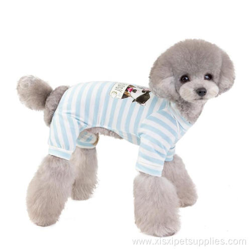 Eco-friendly summer multicolor legged dog clothes